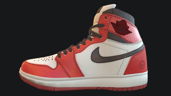 nike shoe 3d model free