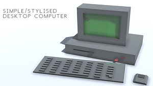 Stylized/Cartoon Computer