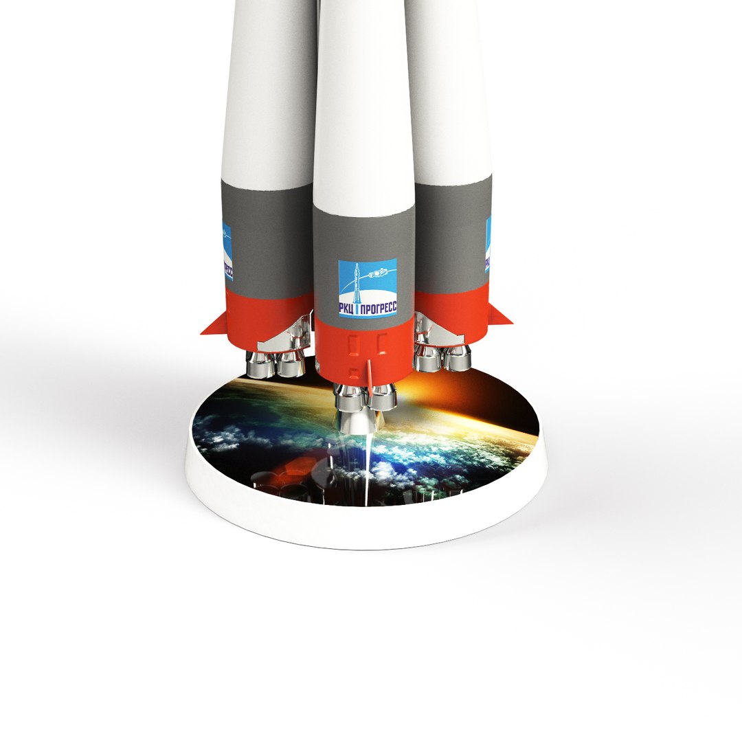 3D Soyuz Rocket Model - TurboSquid 1405273