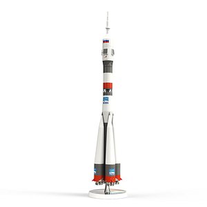 Model of space rocket USSR Soyuz