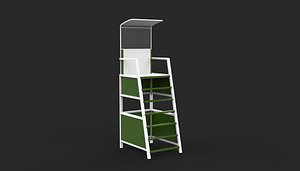 Referee Stand 3D model