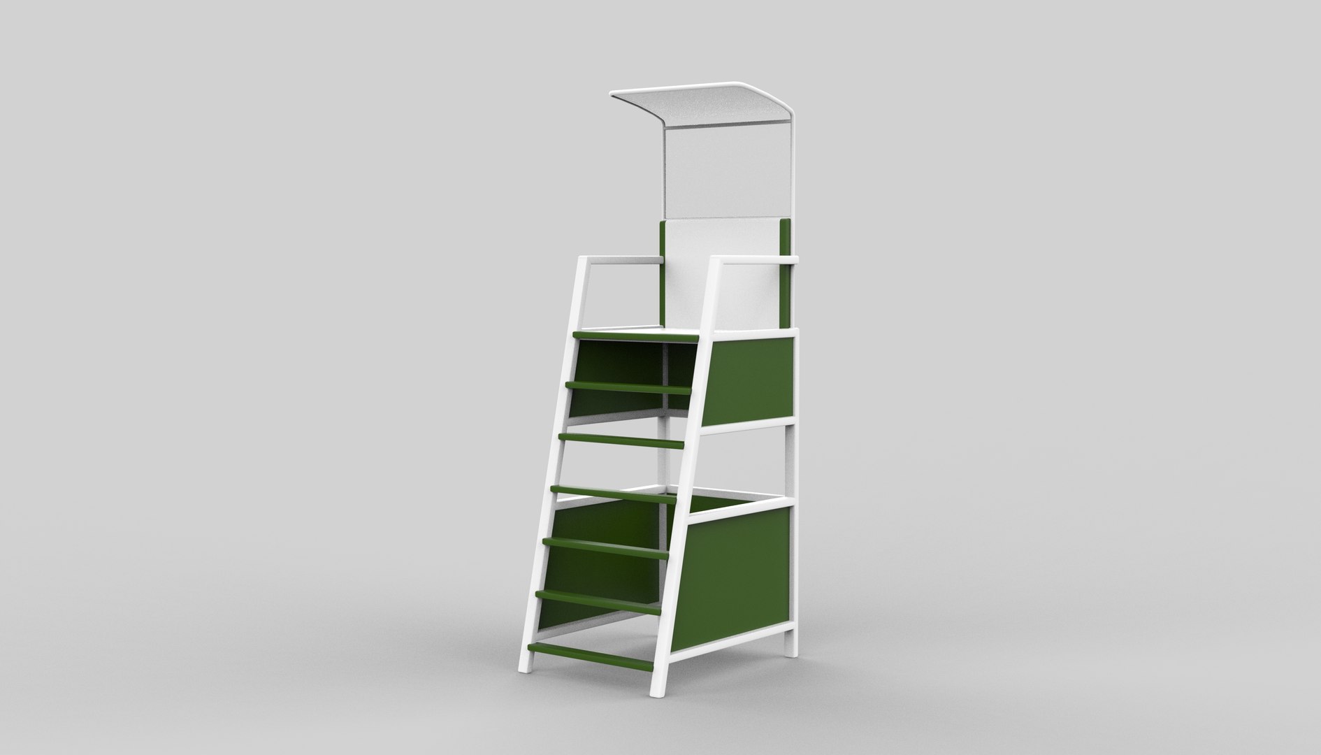 3D Referee Stand 3D Model - TurboSquid 2418613