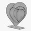 Heart Sculpture Love