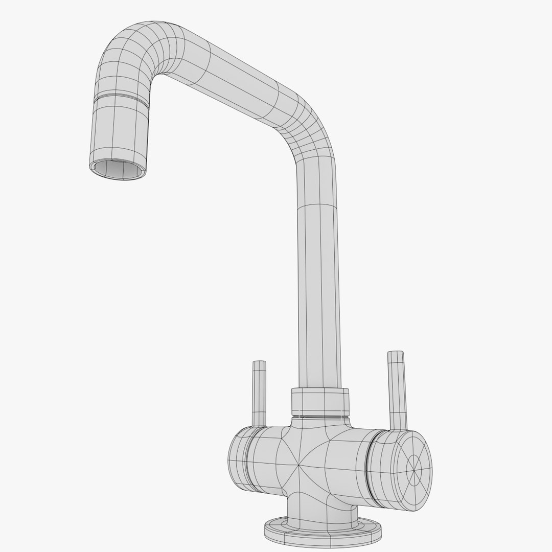 water tap 3d fbx