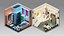 low poly wnętrze 5