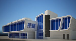 3D building offices