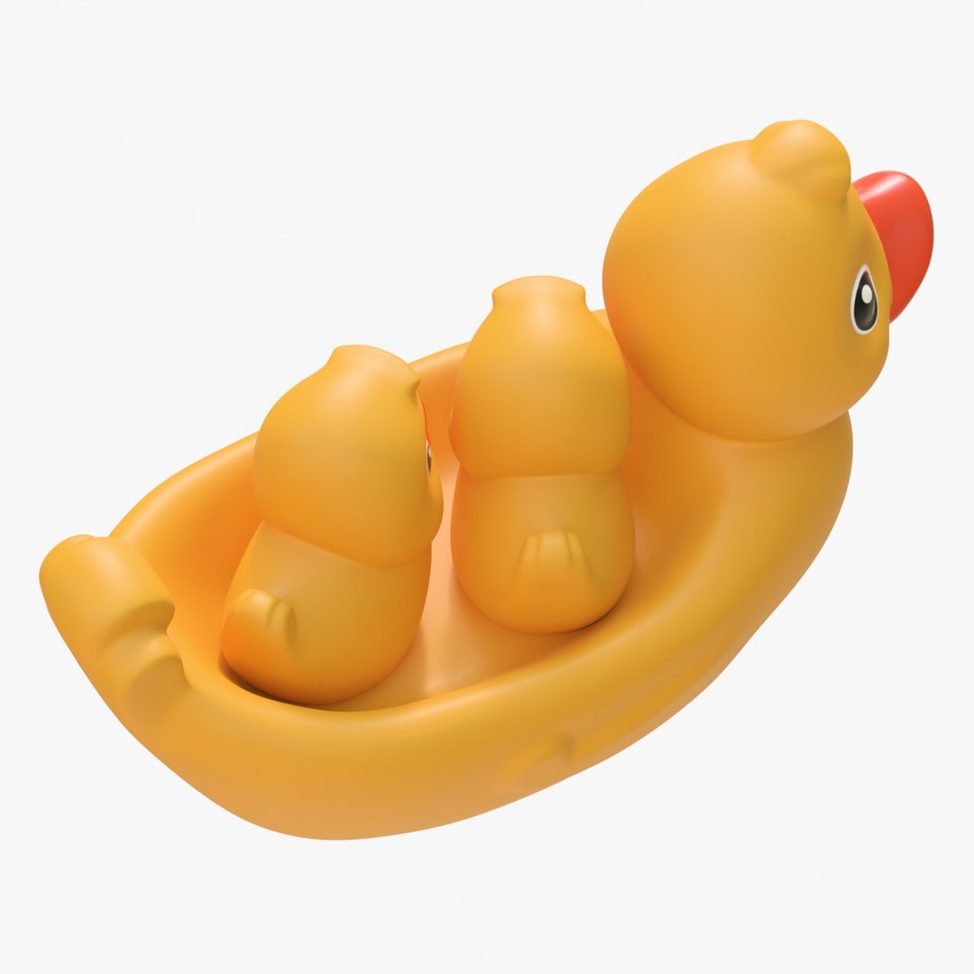 Realistic Rubber Duck 11 3D Model - TurboSquid 1231056