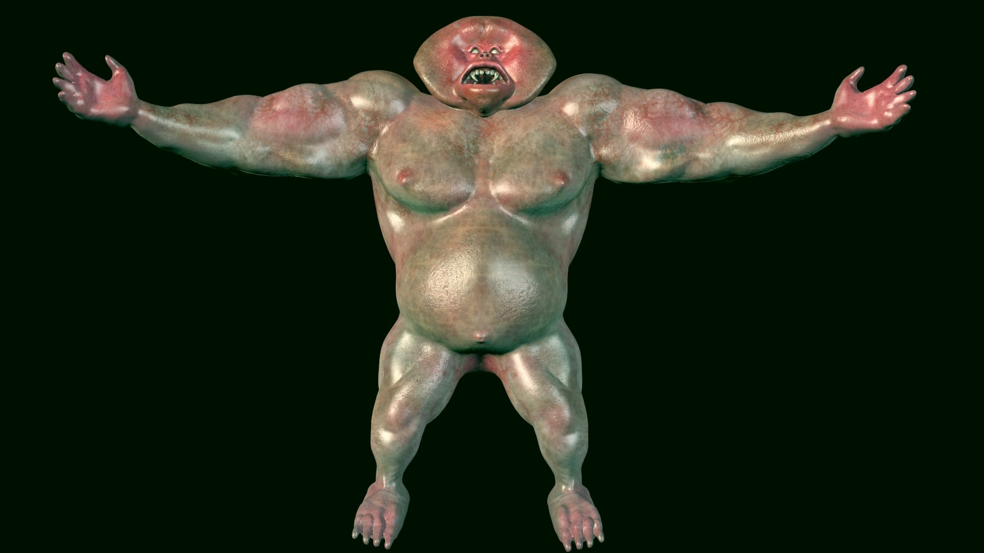 Yeti Monster 3d Model