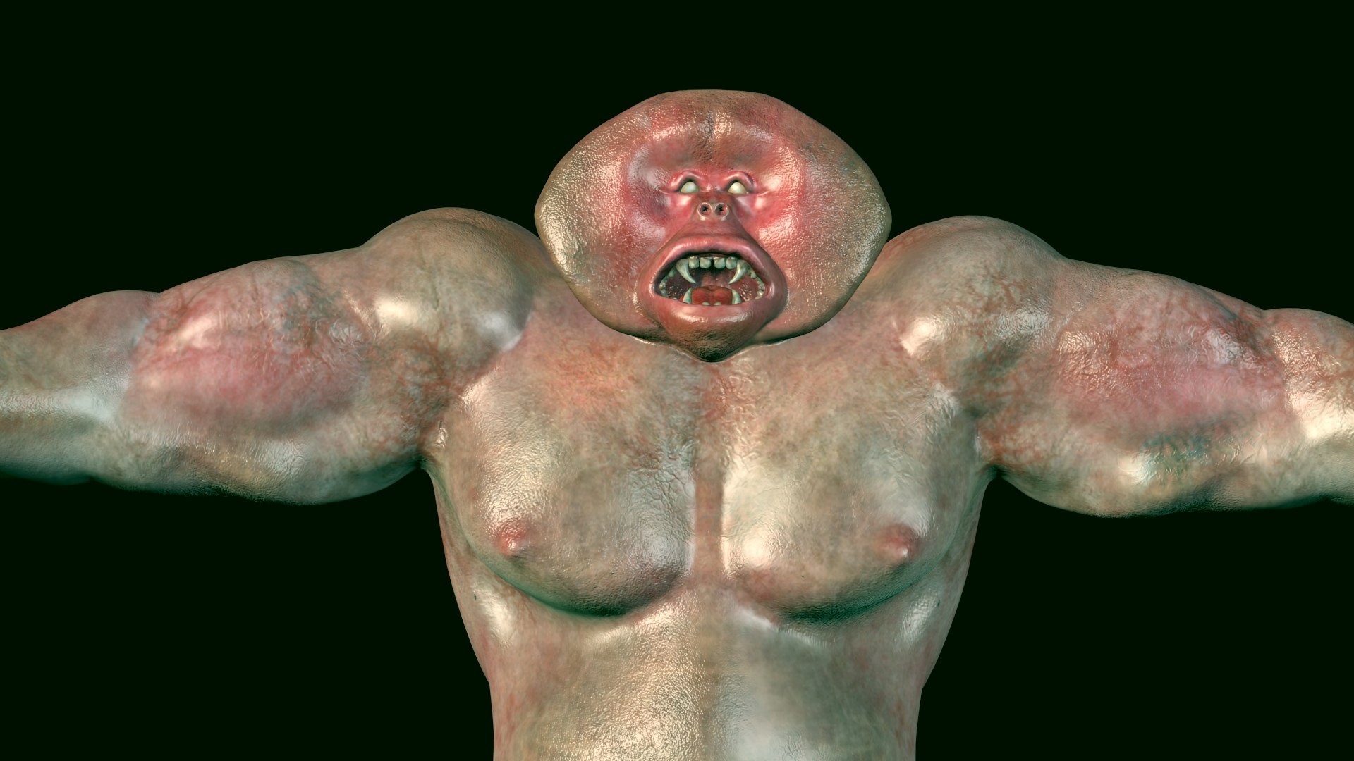 Yeti Monster 3d Model