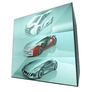3D model 3 in 1 Car Bundle 05