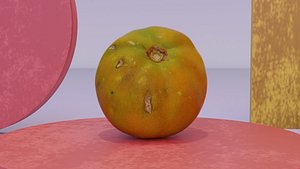 Tomato 03 low-poly 3D model