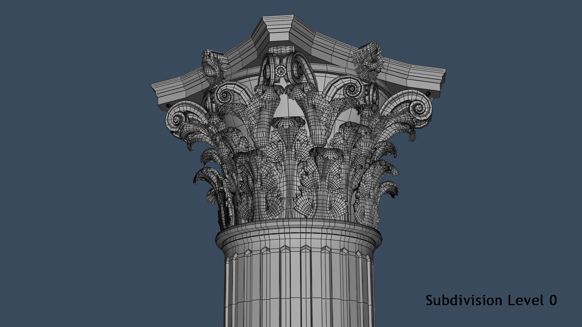 3D classic corinthian collumn https://p.turbosquid.com/ts-thumb/RX/nEBY5R/iIvPFQSP/wire_01/png/1576089206/1920x1080/fit_q87/447a67dfd8443690809d8b84f04266d55485a9e1/wire_01.jpg