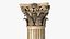 3D classic corinthian collumn
