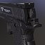 STI 2011 Combat Master Taran Pistola táctica John Wick Low-poly modelo 3d