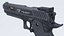 STI 2011 Combat Master Taran Pistola táctica John Wick Low-poly modelo 3d