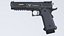 STI 2011 Combat Master Taran Pistola táctica John Wick Low-poly modelo 3d