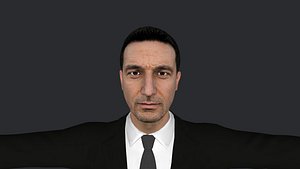 Lionel Scaloni Hyper Realistic Full Body Fully Rigged 3D Character 3D