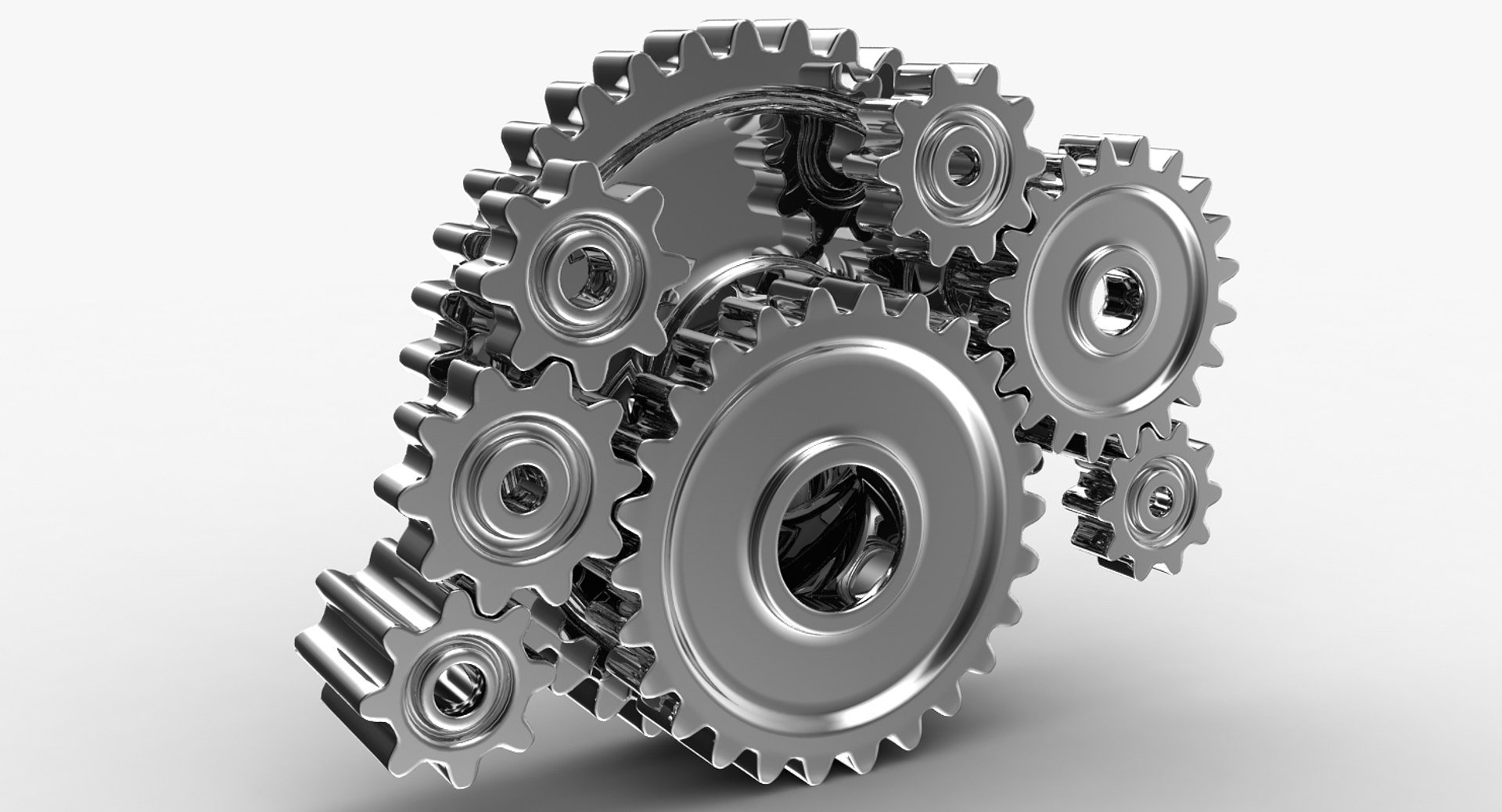 3D Realistic Gear Machinery - TurboSquid 1196648