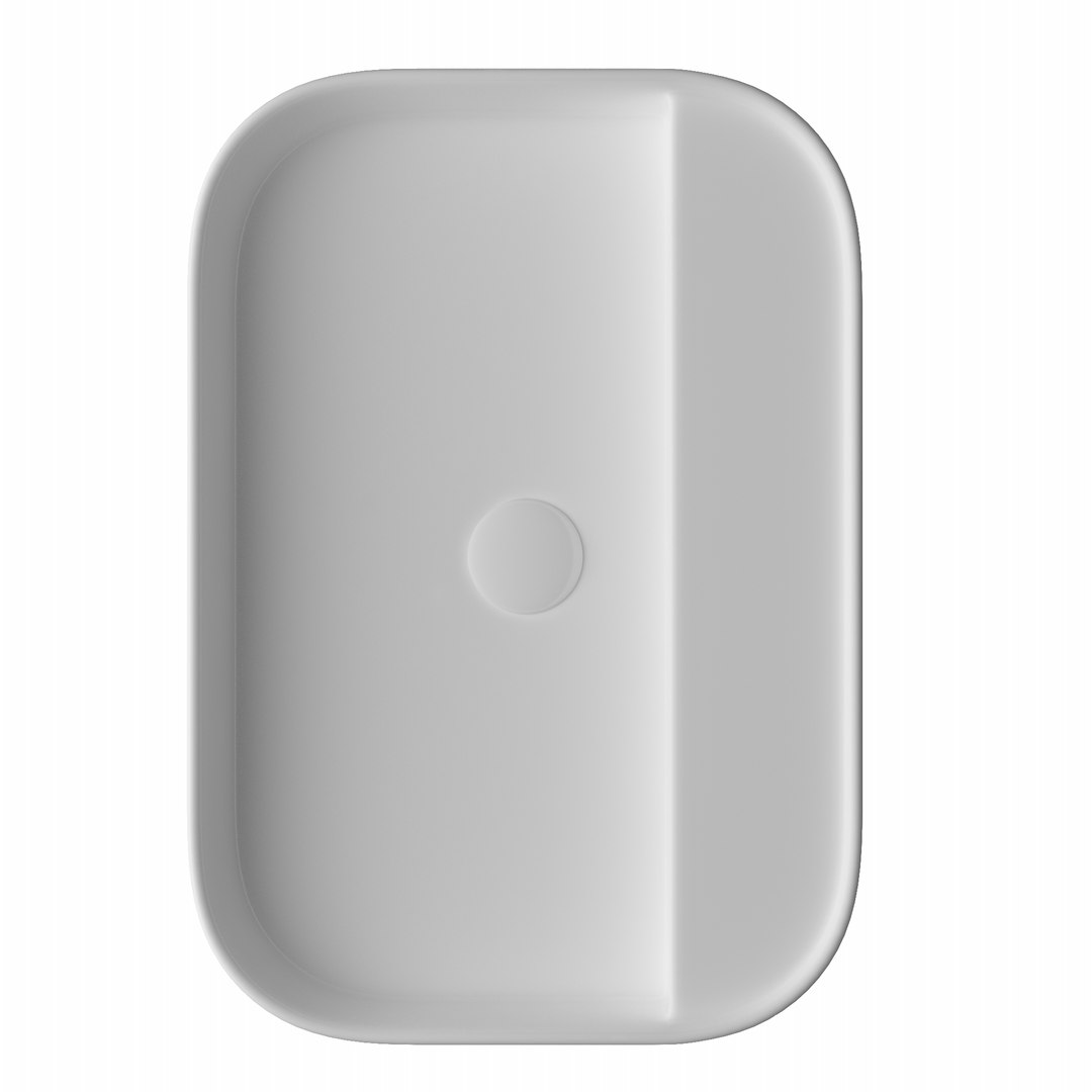 Wall Hung Rounded Rectangle Model - TurboSquid 1694159