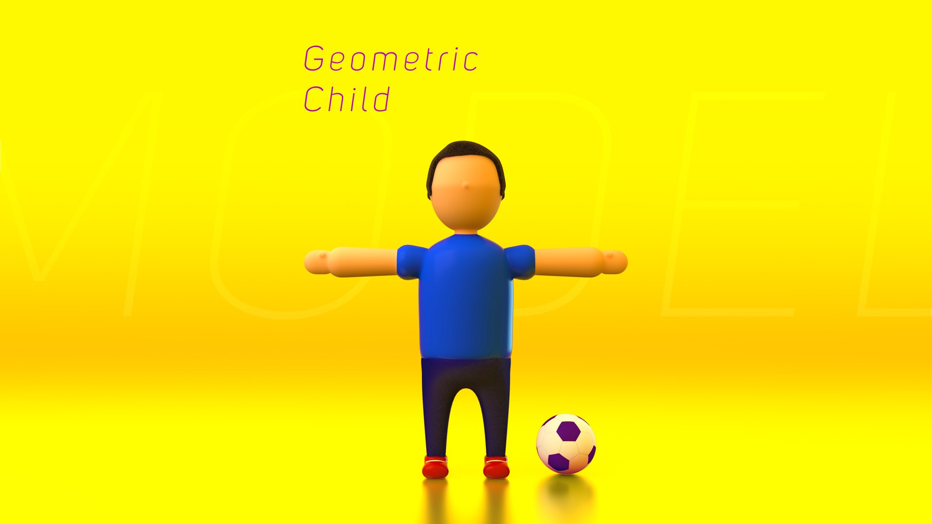 C4d Geometric Child