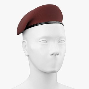 3D Red Beret 04