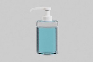 3D model Hand Sanitizer bottle