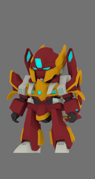 mecha tareak 3D model