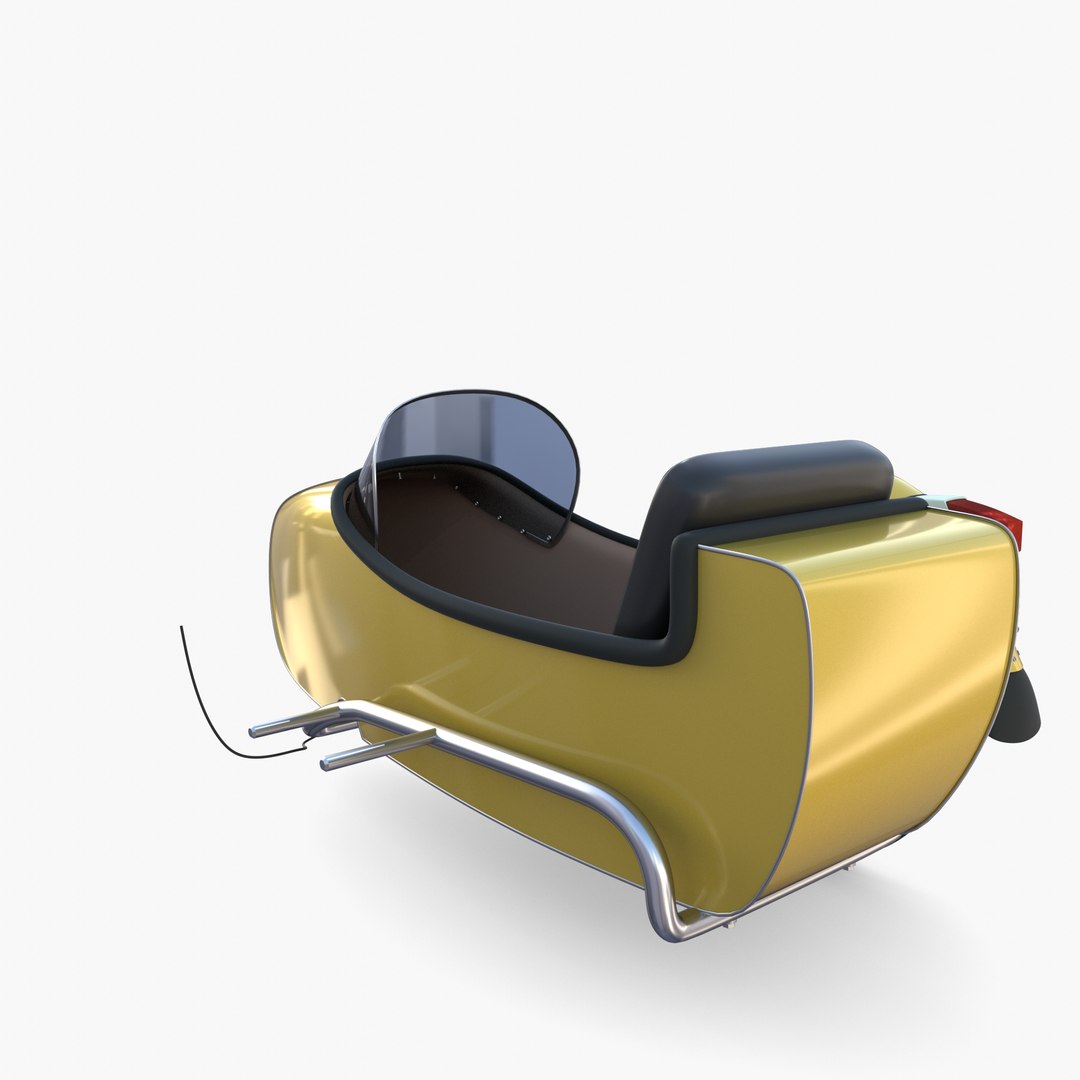 3D Model Motorcycle Sidecar - TurboSquid 1839970