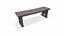 Old Medieval Bench Low-poly PBR