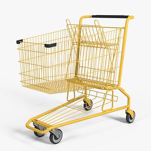 Yellow Shopping Cart