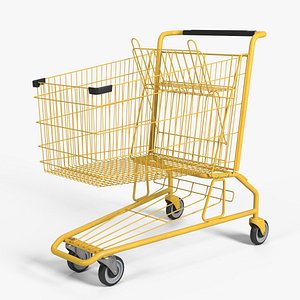 Yellow Shopping Cart