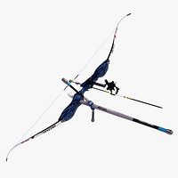 Olympic Recurve Bow Animated HQ