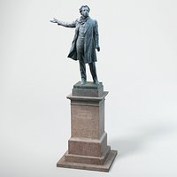 Sculpture of "Pushkin"