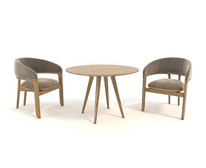 3D model contemporary design chair