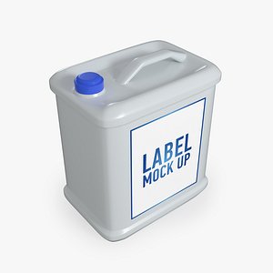 plastic bottle 3D model