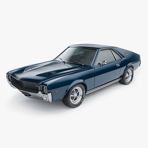 3D 1968 AMC AMX model