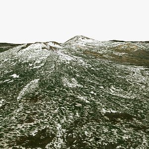 Lassen Volcanic National Park State of California US 3D model