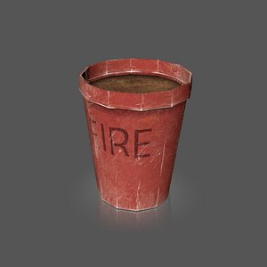 free bucket 3d model