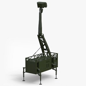 giraffe amb radar 3d max