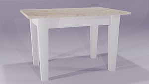 3D model dining table