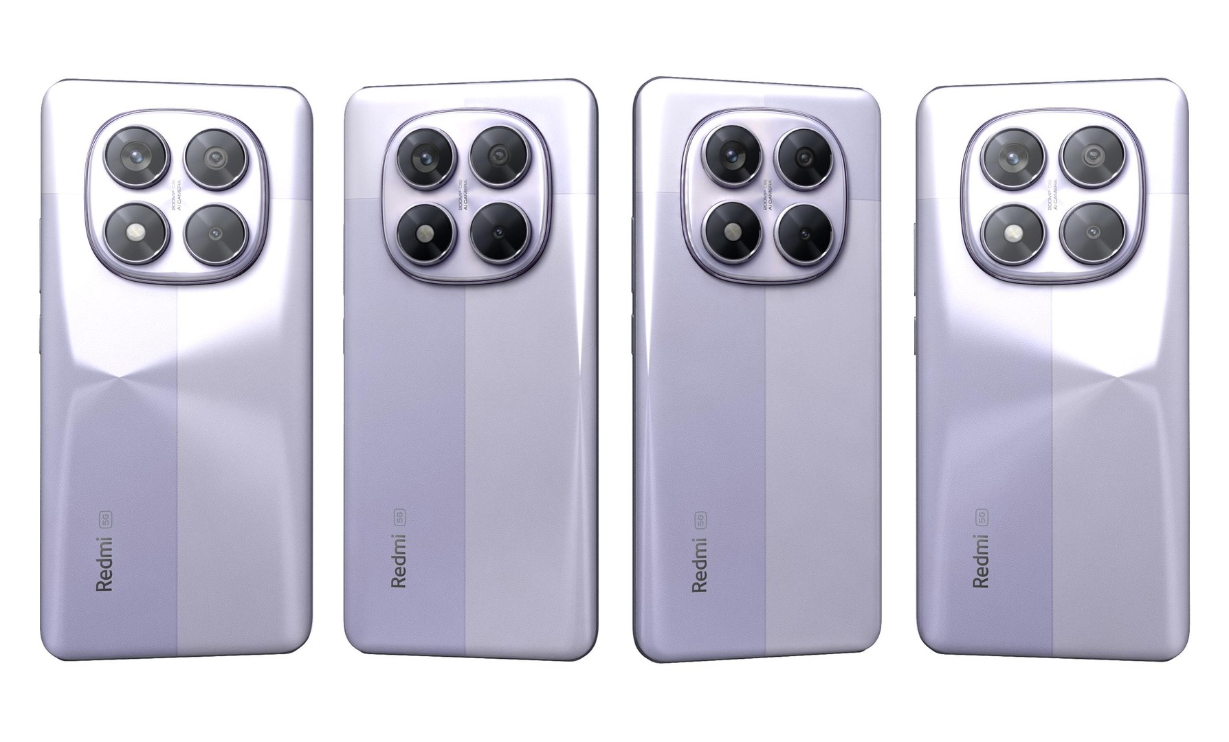 3D Xiaomi Redmi Note 14 Pro 5G Violet - TurboSquid 2345986