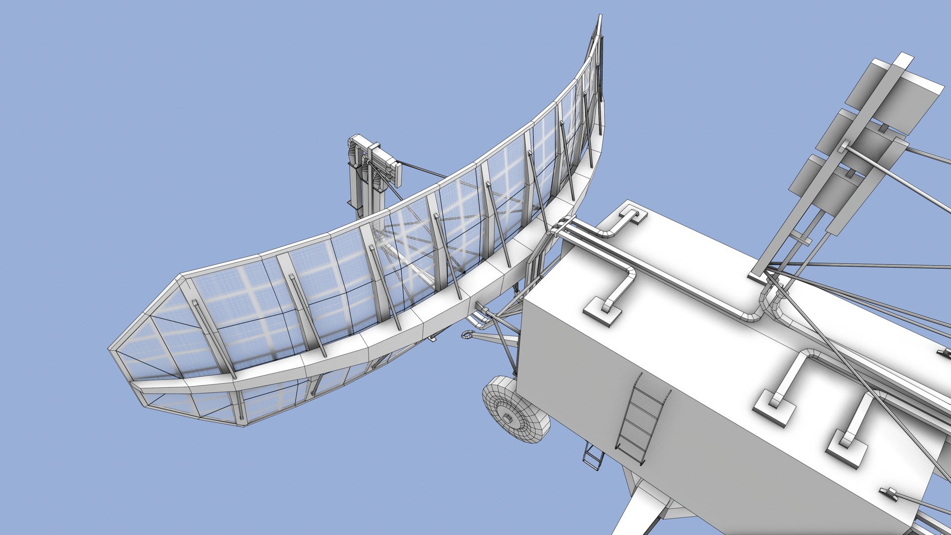 3D P35 BAR LOCK RADAR Model TurboSquid 2000501