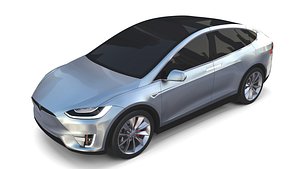 Tesla Model X Silver