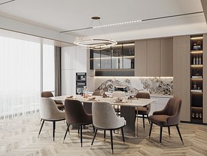 Modern Restaurant model