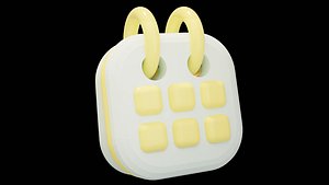 3D Calender 3D model