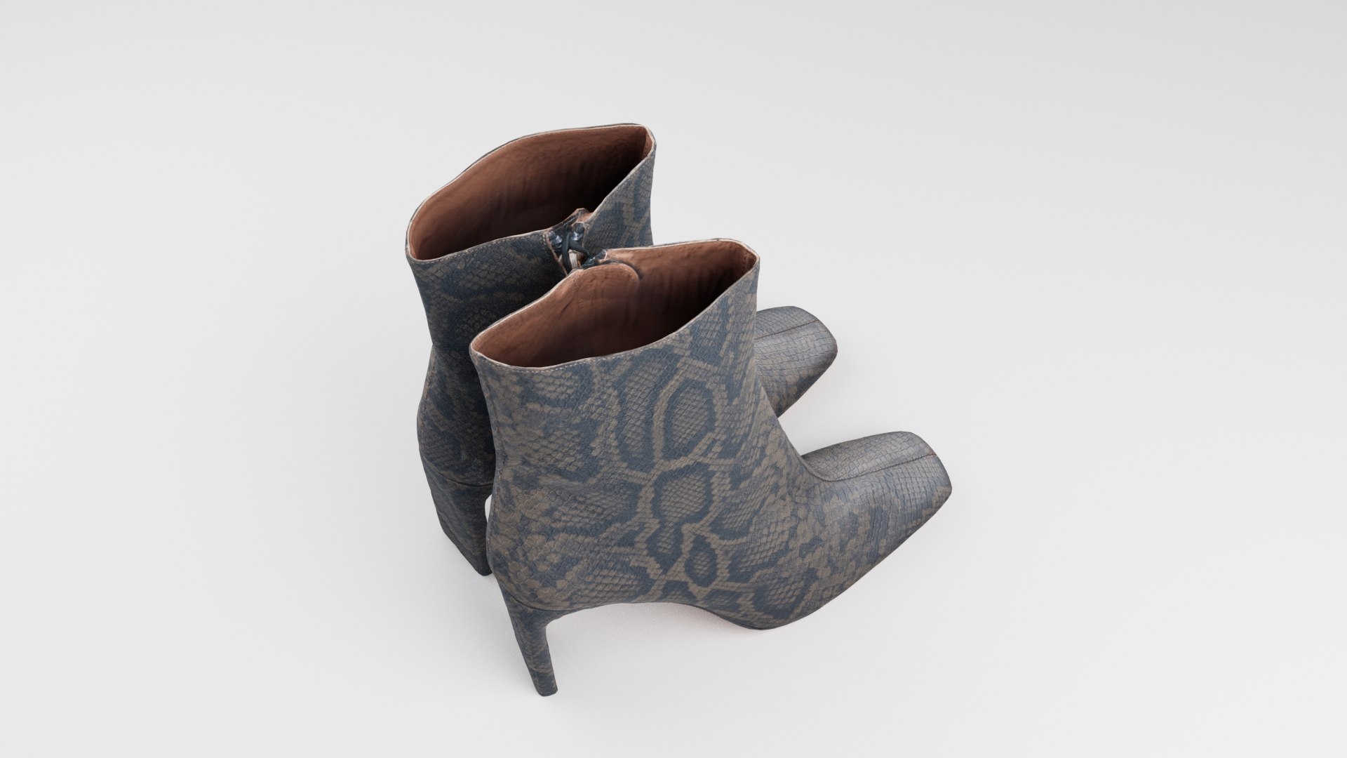 3D Pair of Python skin or leather brown womens boots shoes https://p.turbosquid.com/ts-thumb/RY/UVngXH/7i/blenderdarkbread0003/jpg/1655214200/1920x1080/fit_q87/c849722cc3f0447bc743ad11de294314b7cb7946/blenderdarkbread0003.jpg