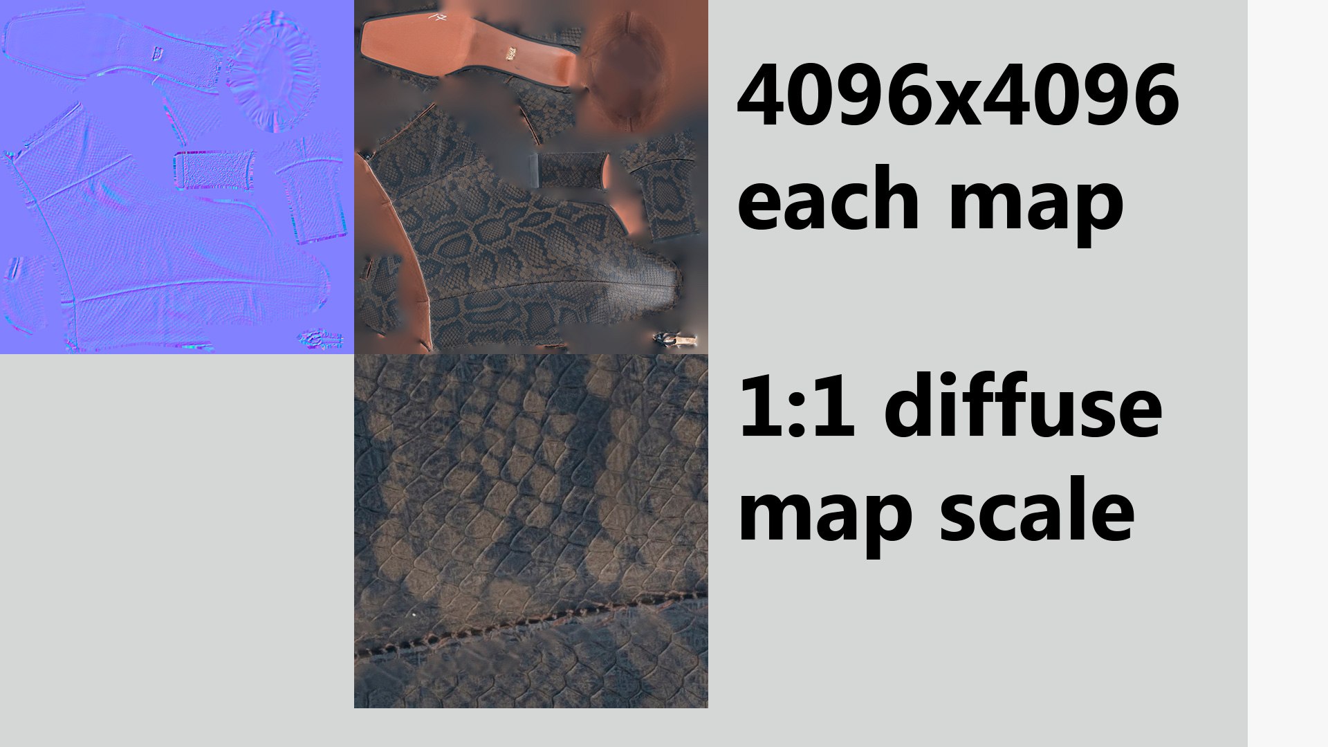 3D Pair of Python skin or leather brown womens boots shoes https://p.turbosquid.com/ts-thumb/RY/UVngXH/f5/mapstemp/jpg/1655214202/1920x1080/fit_q87/089b57904ce9cd6543e44103e5949eac2361bad1/mapstemp.jpg