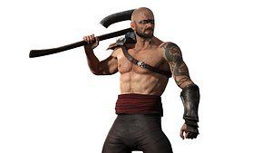 3D Viking Warrior model