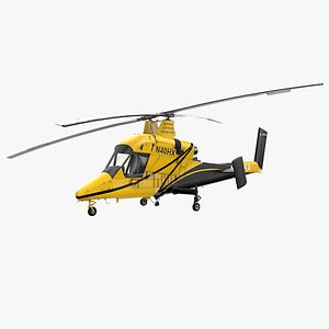 Kaman K-Max Helicopter - Yellow model