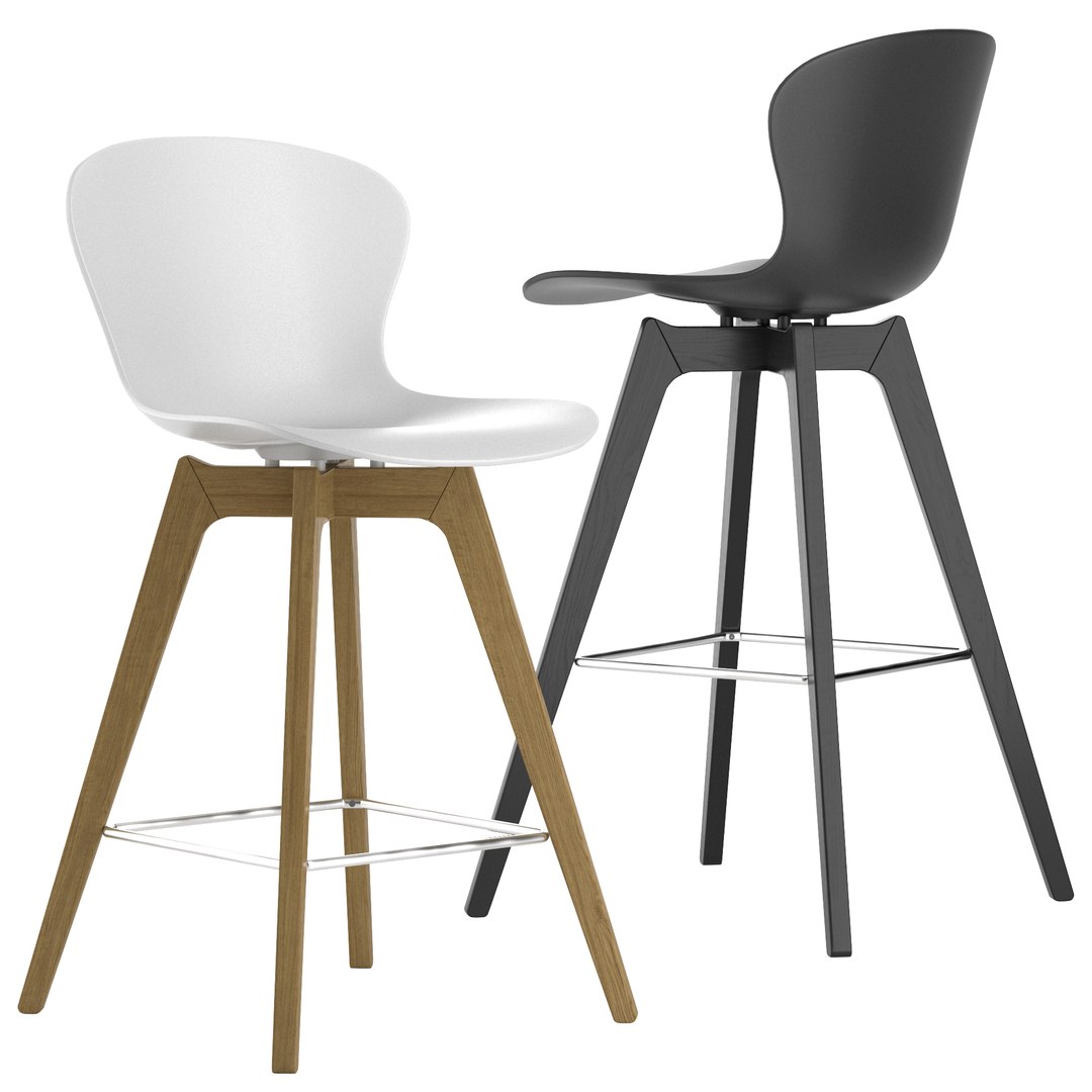 3D boconcept adelaide barstool model TurboSquid 1530954